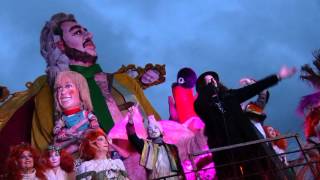 Carnevale di Viareggio 2016  Porca Mediocrita  si salvi chi può miniclip [upl. by Ecirtaeb763]