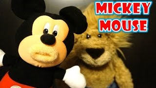 MICKEY MOUSE SINGAMAJIG Singing Talking Doll by LuckyLionBear Singamajigs Toy Disney [upl. by Rancell]