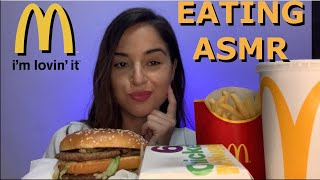 ASMR ITA  EATING MC DONALDS 🍔 🍟 TANTO CIBO E TANTE CHIACCHIERE 🤤 [upl. by Akirdna918]