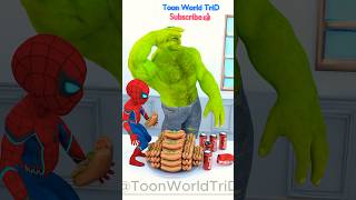 🌭 SpiderMan Secretly Eats Hulk’s Hot Dog 🌭 gta [upl. by Pain]