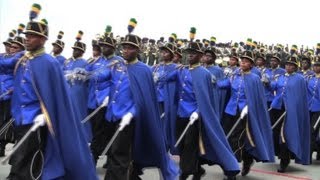 Gabon fetes Independence Day in a tense atmosphere [upl. by Ellenid]