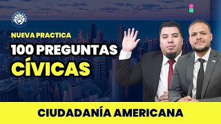 Estudia las 100 preguntas cívicas 2024  Ciudadanía americana [upl. by Isdnil]