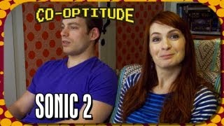 Felicia Day Ryon Day and Hedgehogs CoOptitude Episode 3  Sonic the Hedgehog 2 [upl. by Sherj]