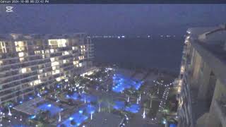 HURRICANE MILTON  CANCUN LIVE CAMERA [upl. by Haldeman]