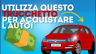 Acquista lauto nuova con questo trucco finanziario investimenti finanziamento risparmio [upl. by Outhe469]