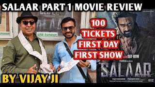 Salaar Part 1 Movie Review  By Vijay Ji  Prabhas  Prashanth Neel  Prithviraj Sukumaran Shruti H [upl. by Orbadiah]