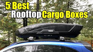 5 Best Rooftop Cargo Boxes 2024 [upl. by Aerdnac]