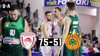 Olympiacos  Panathinaikos 7551  Full Highlights  Greek Super Cup Final  30092023 [upl. by Metts]