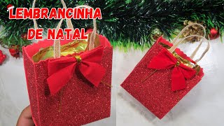 LEMBRANCINHA DE NATAL DE EVA ✨ DIY DE NATAL [upl. by Aridni]