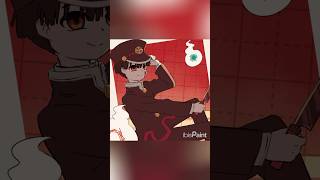 Hanako kun   🔪🧧 speedpainting shorts tbhk anime fanart halloween halloween2024 [upl. by Ameehs]