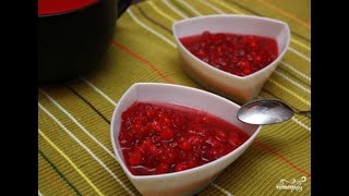 Lingonberry jam in a slow cooker [upl. by Anivid]