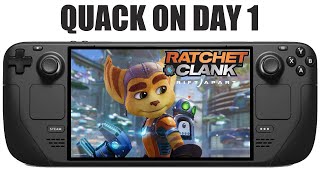 Install Ratchet amp Clank Rift Apart on Steam Deck Controller Not Working Fix steamdeck quack [upl. by Festa]