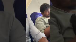 Dare Star Gopal  Vinay Kuyya Flight funny video darestargopal gopalvlogs latestteluguvlogs [upl. by Elcarim]