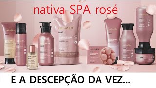 NATIVA SPA ROSÉ  Boticário SINCERAMENTE [upl. by Bartley]