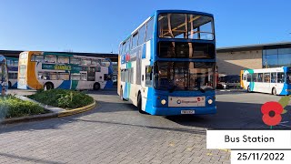 Buses at Lincoln Central 25112022 [upl. by Llehcram]