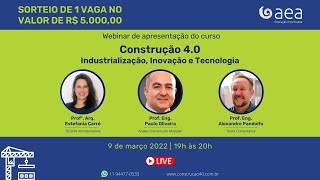 Webinar  Apresentação do curso Construção 40 [upl. by Penoyer]