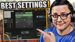 Best Controller and HUD Settings for Warzone Mobile [upl. by Aisitel665]