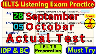 IELTS LISTENING TEST 24 AUGUST amp 31 AUGUST 2024 WITH ANSWERS  IELTS LISTENING  IDP amp BC [upl. by Hoisch]