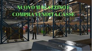 GTA 5 ONLINE NUOVO MAGAZZINO E COMPRA VENDITA CASSE [upl. by Ardnuhs]