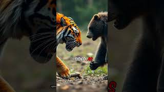 Tiger VS Sloth Bear Predator VS Prey WHO WOULD WIN [upl. by Base209]