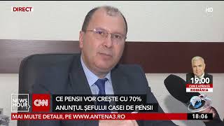 Pensia va crește cu 70  Categoria de români care se va bucura de mai mulți bani [upl. by Htyderem]