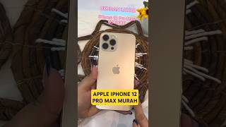 MURAH IPHONE 12 PRO MAX vs Apple Iphone 13 Pro Review  HP Murah 2024 [upl. by Jarin]