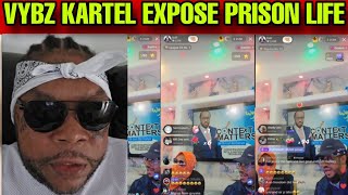 OMG Vybz kartel quotEXP0SE PRISON LIFEquot With Lawyer Isat BuchananRunning For MP amp Collobration [upl. by Simdars]