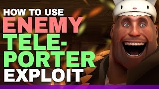 TF2  How to Use Enemy Teleporter as any class Exploit 2015 [upl. by Macdonell547]