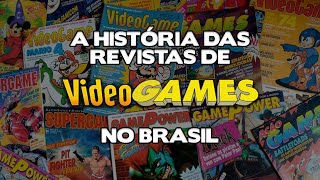 Conheça a história das Revistas de Games no Brasil apoie o nosso documentário [upl. by Droffats900]