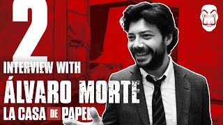 La Casa de Papel  Entrevista con Álvaro Morte 2  Netflix [upl. by Akiem]