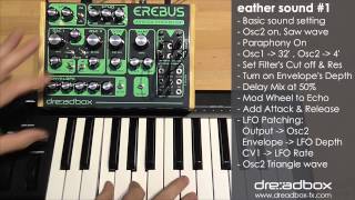 Dreadbox EREBUS demo [upl. by Kcirdahc100]