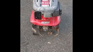 Huskee rototiller wont start and more problems Lets fix that [upl. by Serra]