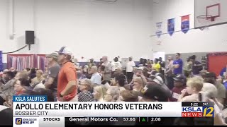 Standing room only at Apollo Elementarys Veterans Day ceremony [upl. by Sonitnatsok]