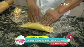 Hoy preparamos empanadas de verde con camarón [upl. by Cinimod178]