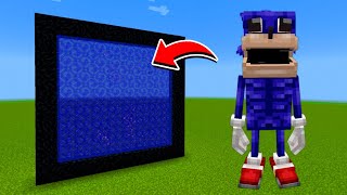 How to Make A Portal To The Shin Sonic Phase 1 Dimension in Minecraft [upl. by Franza]