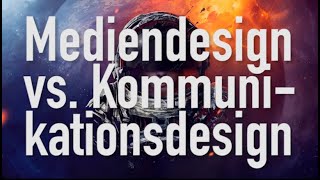 4 Was unterscheidet Medien von Kommunikationsdesign [upl. by Lucilia489]