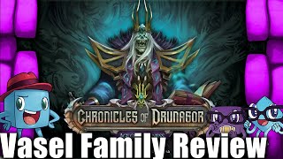 Vasel Family Reviews Chronicles of Drunagor Age of Darkness [upl. by Wan]