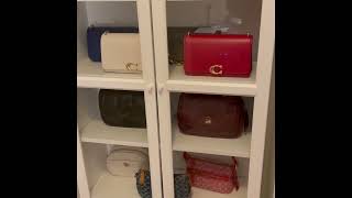 Ikea BillyOxberg Bookcase Storage for Handbags [upl. by Kokoruda]