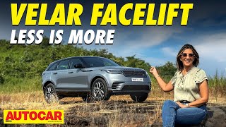 2024 Range Rover Velar review  Less is more  First Drive  autocarindia1 [upl. by Attena]