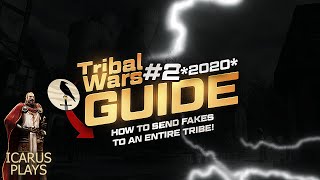 Tribal Wars Guide 2  FASTEST Way to SEND FAKES to a WHOLE TRIBE  Tribal Wars [upl. by Ozen]