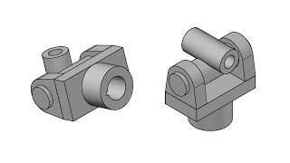 Making Universal Coupling in AutoCAD [upl. by Nobell]