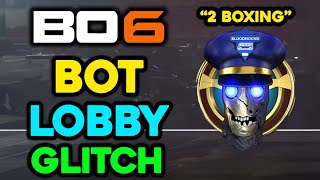 ✅BOT LOBBY GLITCH EZ LOBBIES in BO6✅  Black Ops 6 SBMM Bypass Glitch bo6 [upl. by Bobette]