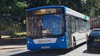 Stagecoach East Kent Transbus Enviro 300 27522 Route Loop THRASH [upl. by Esil533]