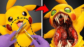 Transformation Of Cute Pikachu Into Terrifying Monster [upl. by Neile226]