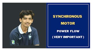 3 Synchronous Motor Power Flow Diagram  Synchronous Motor Bangla Tutorial [upl. by Bunny723]