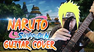 NARUTO  THE RAISING FIGHTING SPIRIT  GUITAR COVER  tabs [upl. by Nileuqaj]