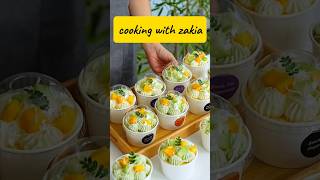 Mango Dessert👍 Recipe shortviralvideocooking with zakia✨❤ [upl. by Llenart]