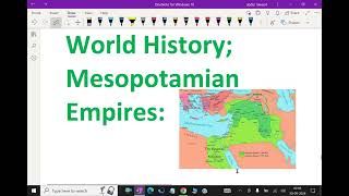 World History    Mesopotamian Empires   4 mesopotamianepires worldhistory empires [upl. by Hands]