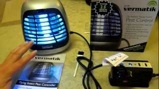 Fan Assisted Insect Killer  Moths Mosquitos Midges Flies  Vermatik  UV Flying Pest Control Zapper [upl. by Kaile917]