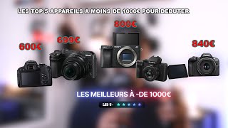 TOP 5 QUEL EST LE MEILLEUR APPAREIL PHOTO MOINS CHER POUR DEBUTER EN PHOTO [upl. by Anoiek875]